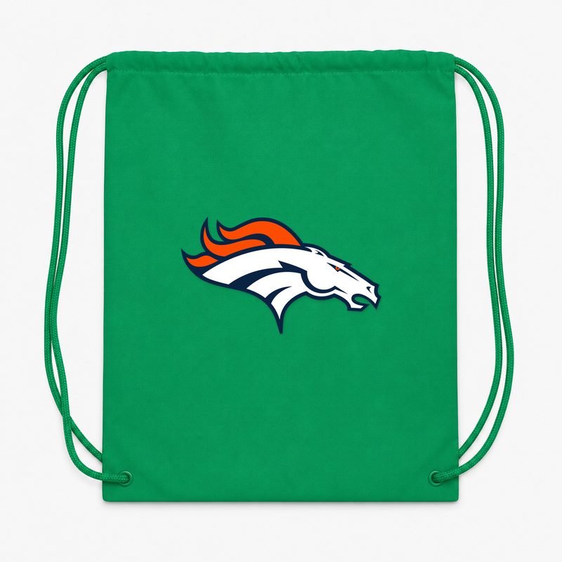 Denver Broncos Drawstring Bag - Green