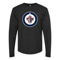 Men's Winnipeg Jets Long sleeves Cotton Blend T-Shirt - Black