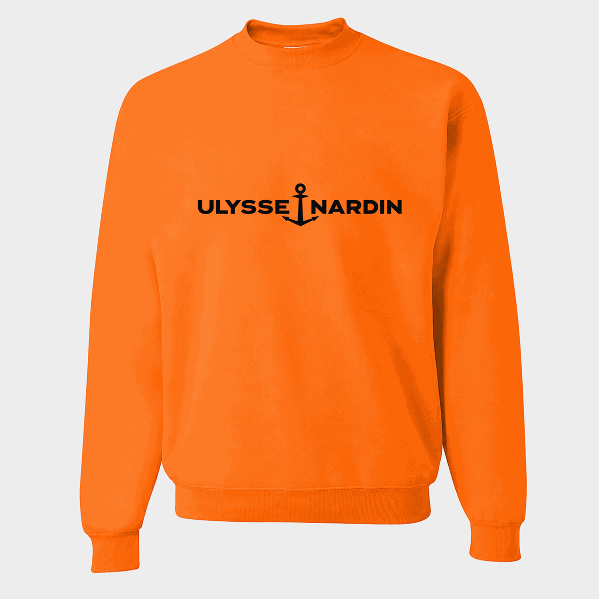 Men's Ulysse Nardin Crewneck Sweatshirt - Orange