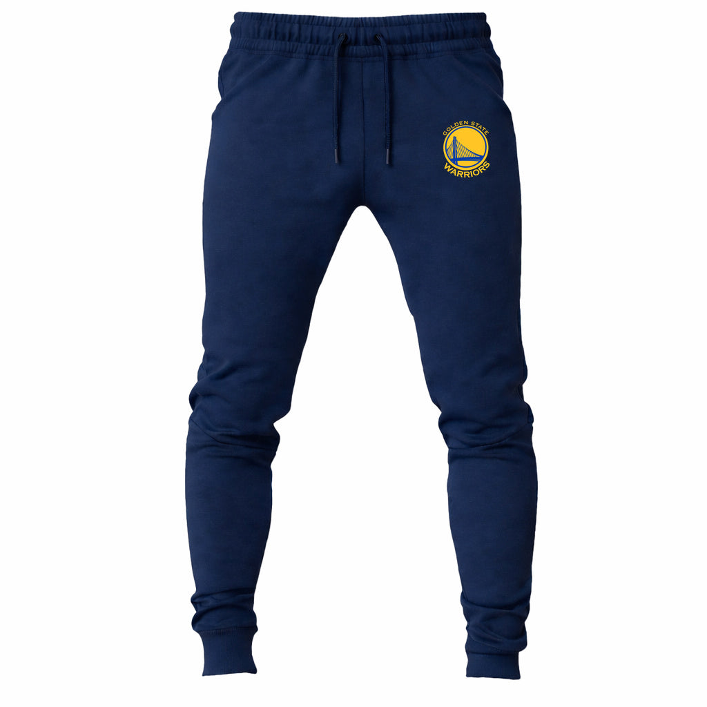 Golden State Warriors Yellow joggers sweatpants - Navy