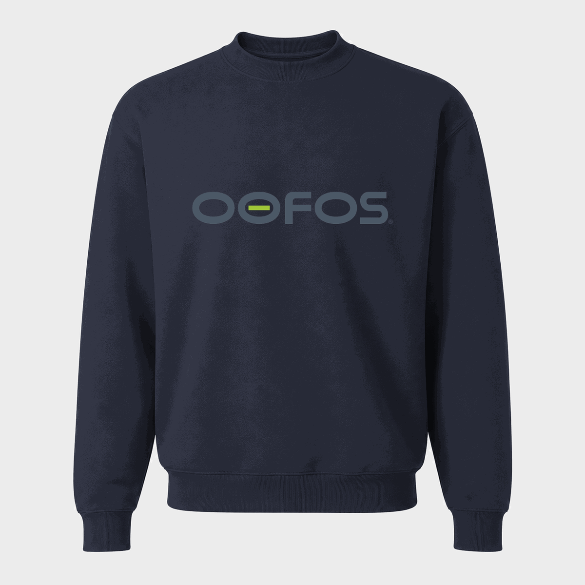 Men's OOFOS Crewneck Sweatshirt - Navy