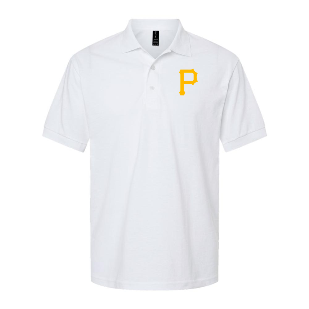 Men's Pittsburgh Pirates Dry Blend Polo - White
