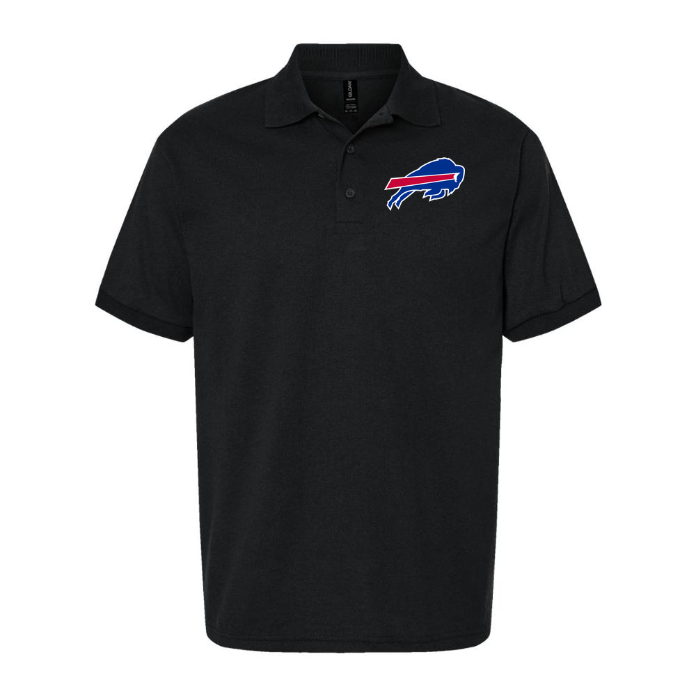 Men's Buffalo Bills Dry Blend Polo - Black