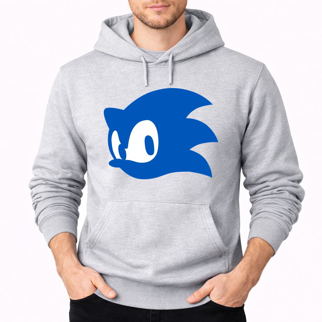 Men's Sonic Pullover Hoodie - Gray
