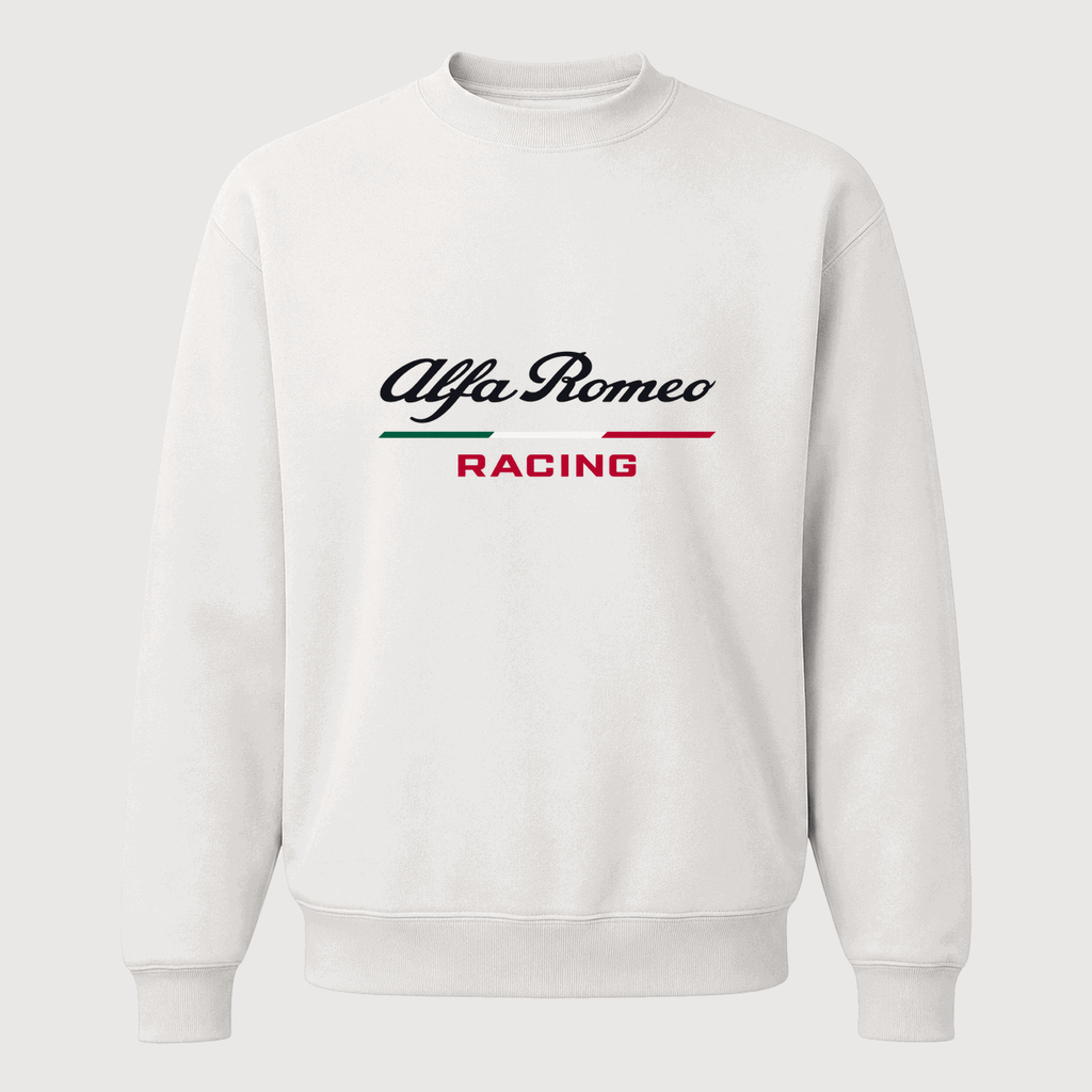 Men's Alfa Romeo Racing Crewneck Sweatshirt - White
