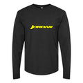 Men's Jordan Grand Prix Long sleeves Cotton Blend T-Shirt - Black