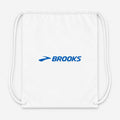 Brooks Drawstring Bag - White