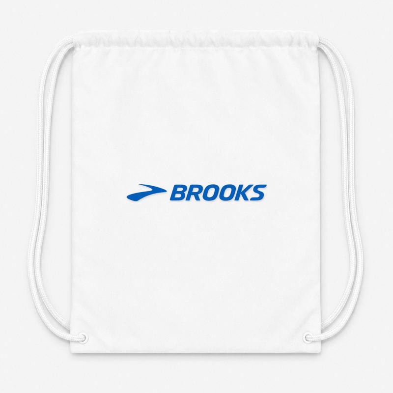 Brooks Drawstring Bag - White