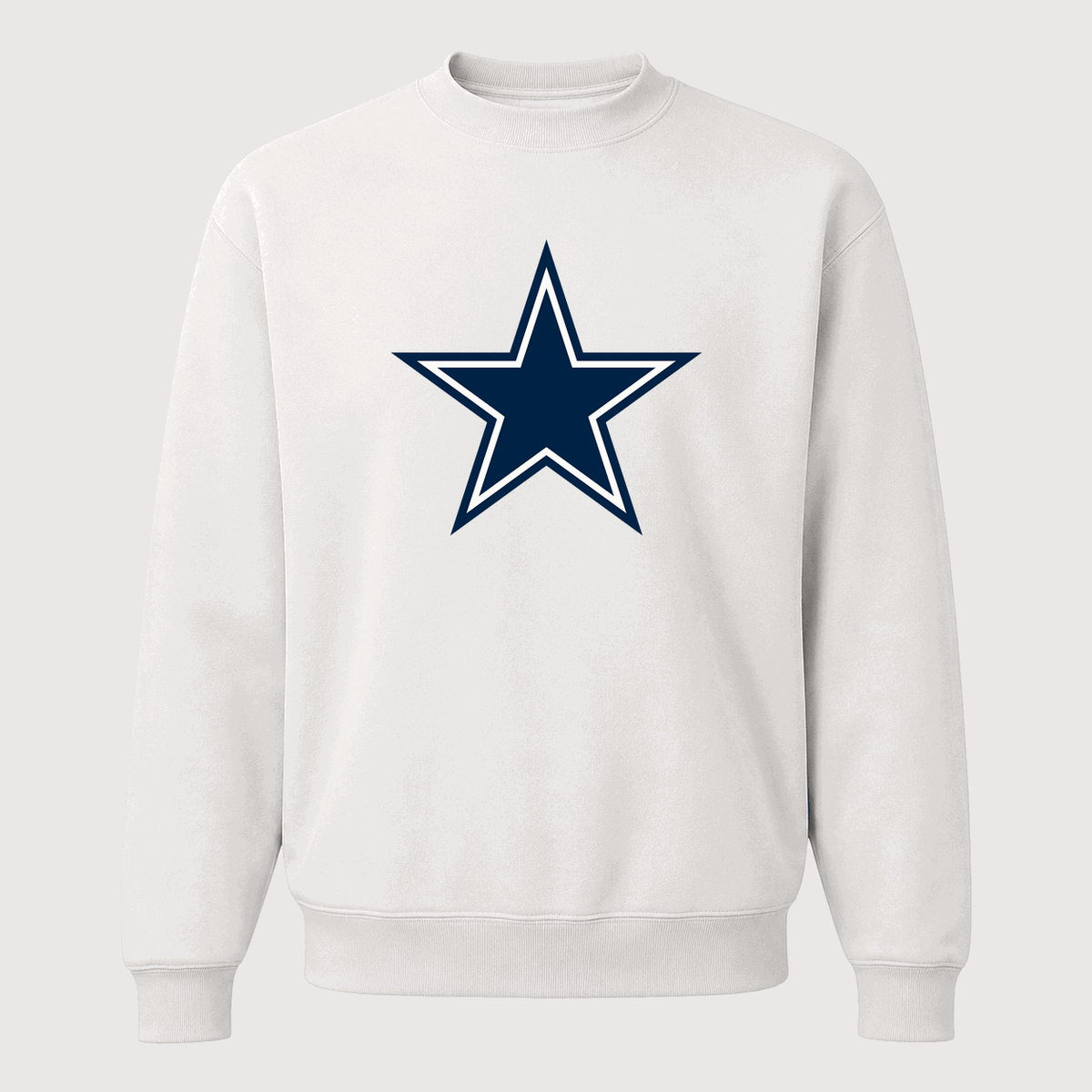 Men's Dallas Cowboys Crewneck Sweatshirt - White