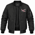 Men's Verizon Wireless Lightweight Bomber Jacket - Black