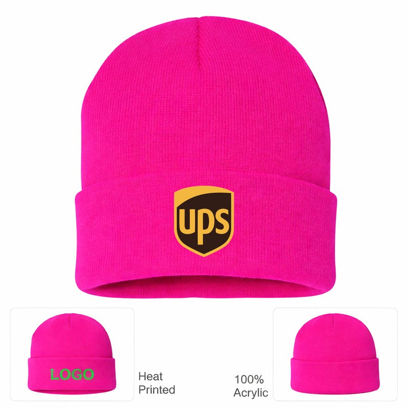 UPS Beanie Hat - Hot Pink