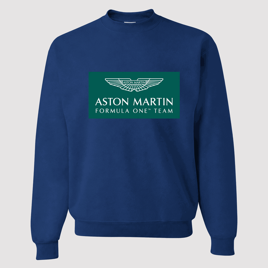 Men's Aston Martin Formula One Team Crewneck Sweatshirt - Blue