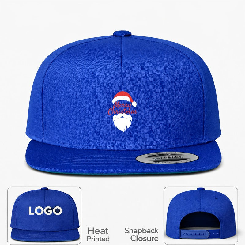 merry christmas and santa claus 1 Snapback Hat