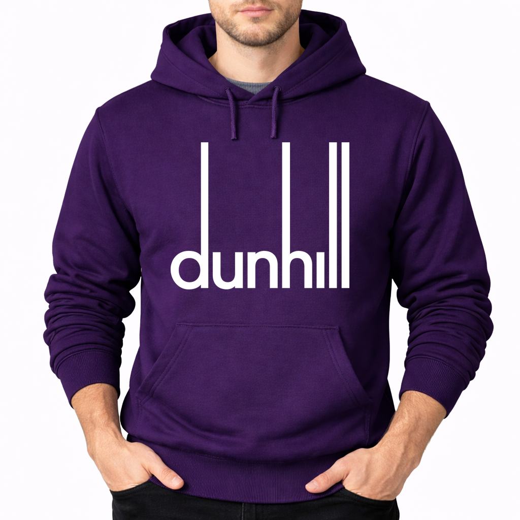 Men's Dunhil Pullover Hoodie - Purple