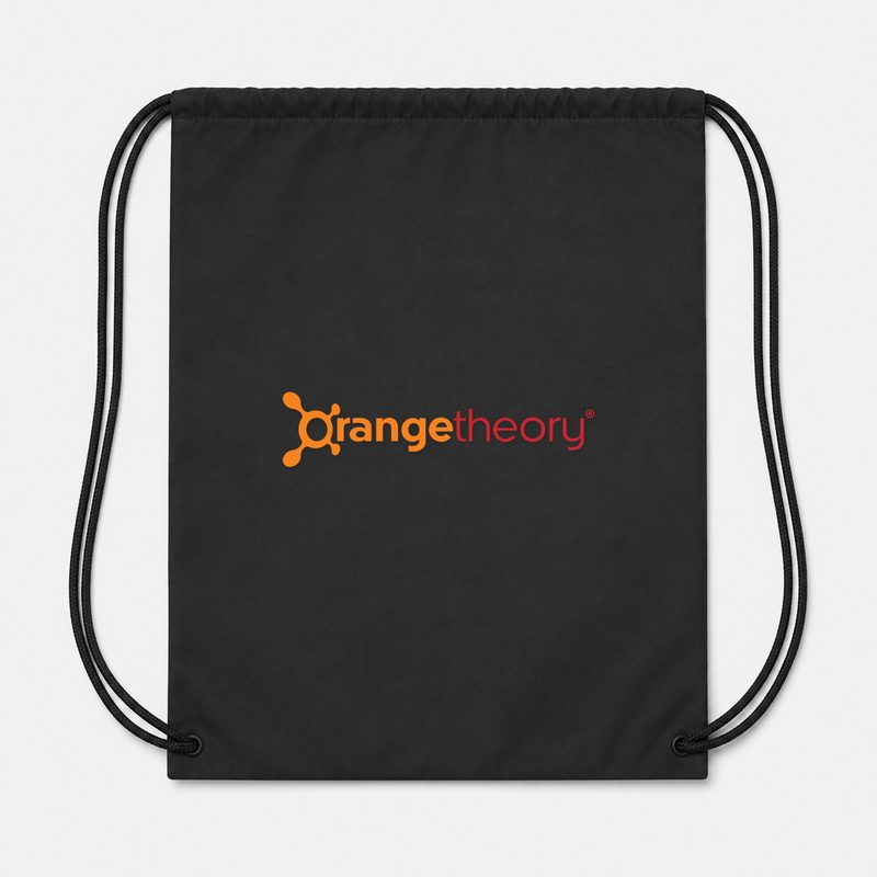 Orangetheory Fitness Drawstring Bag - Black
