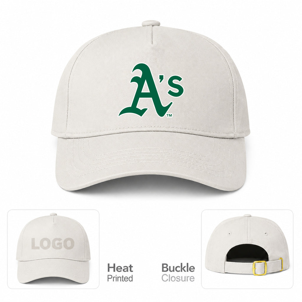 MLB Oakland Athletics Baseball Cap Hat - Beige