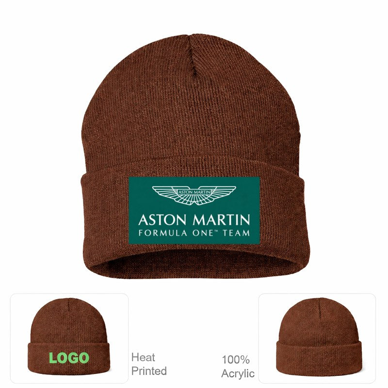 Formula 1 Aston Martin Formula One Team Beanie Hat - Brown