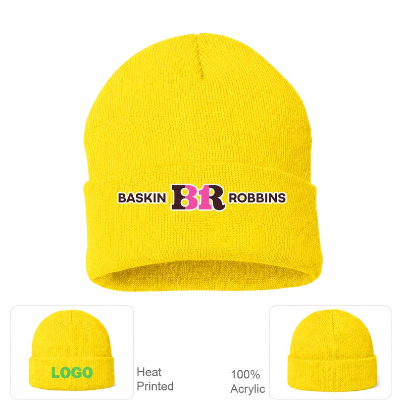Baskin-Robbins Yellow Beanie Hat