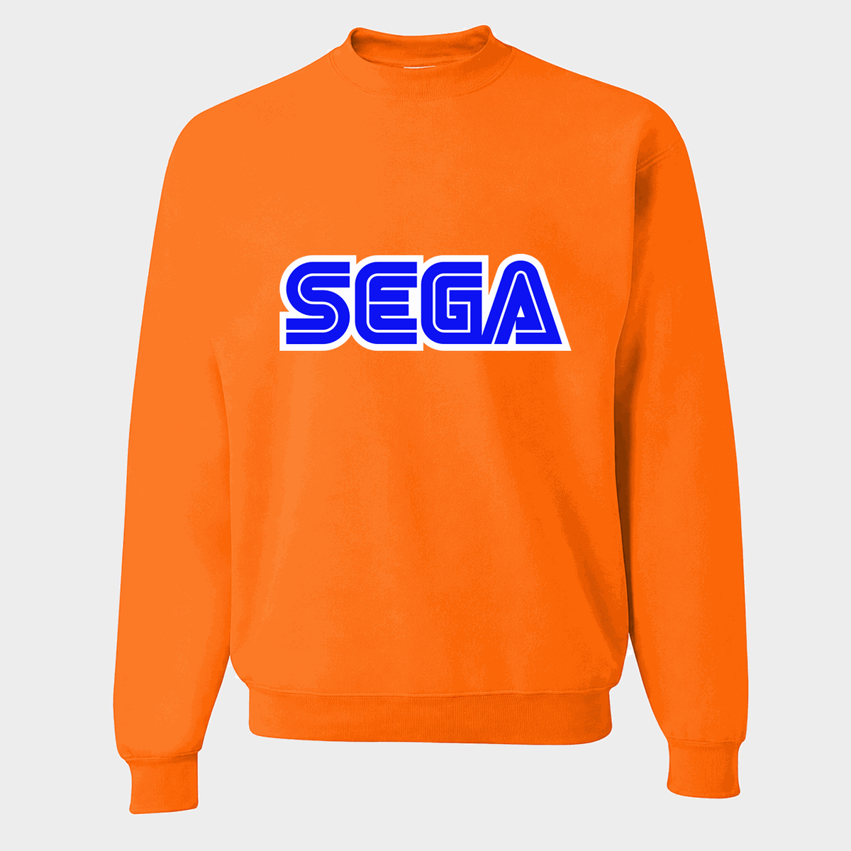 Men's SEGA Crewneck Sweatshirt - Orange