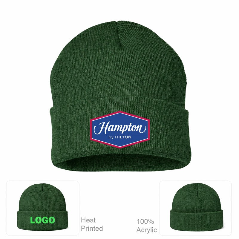 Hampton Forest Green Beanie Hat