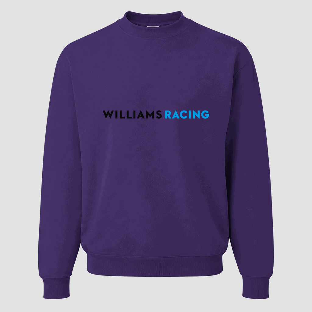 Men's Williams Racing Crewneck Sweatshirt - Purple