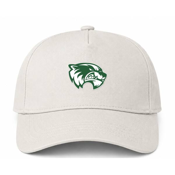 Utah Valley Wolverines Logo Beige Dad Baseball Cap Hat