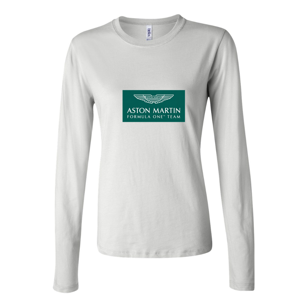 Women's Aston Martin Formula One Team Long Sleeve T-Shirt - White