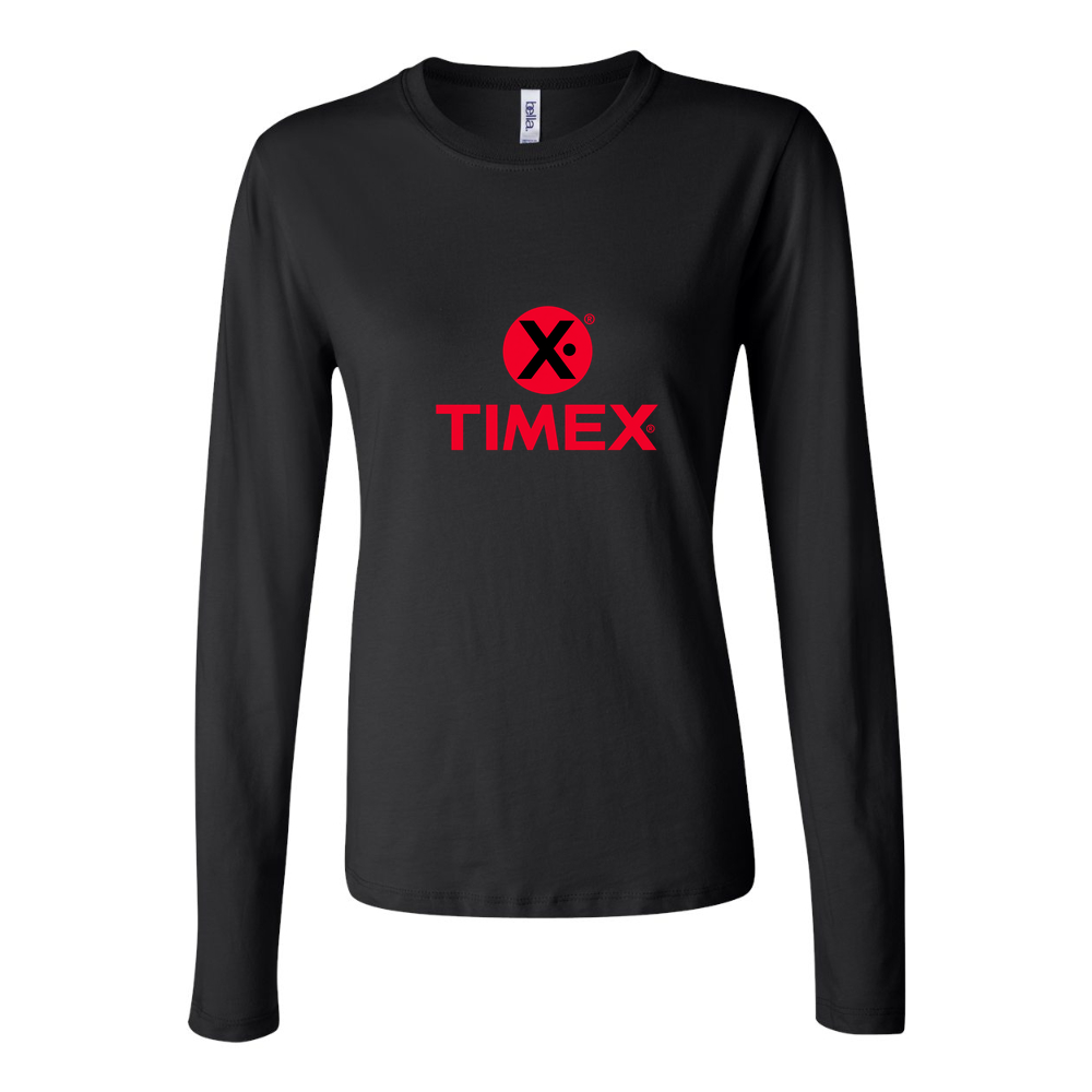 Women's Timex Long Sleeve T-Shirt - Black