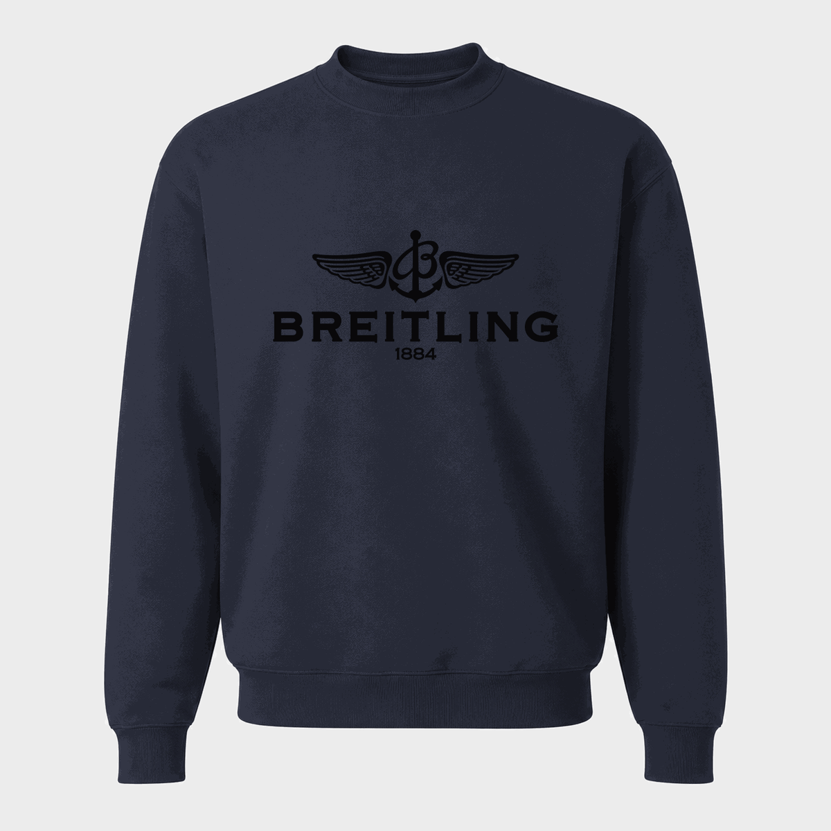 Men's Breitling Crewneck Sweatshirt - Navy