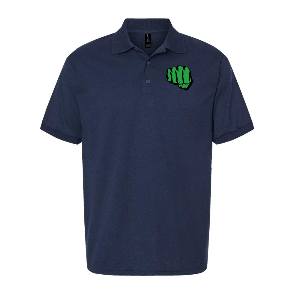 Men's Hulk Punch Dry Blend Polo - Navy