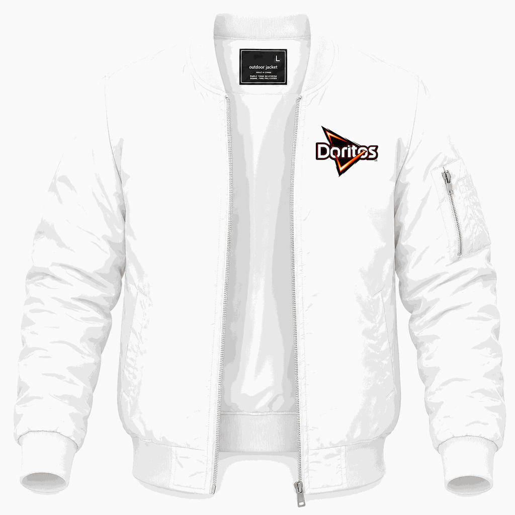 Men's Doritos Lightweight Bomber Jacket - White