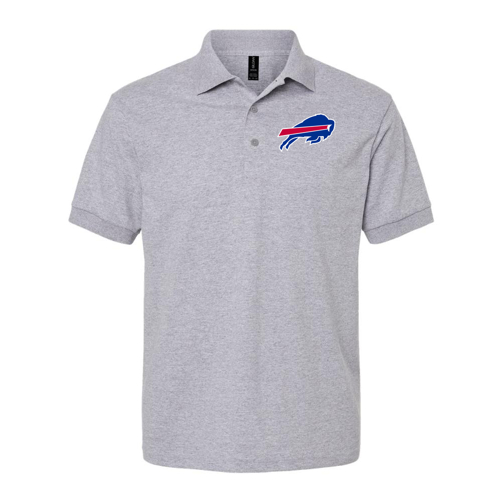 Men's Buffalo Bills Dry Blend Polo - Gray