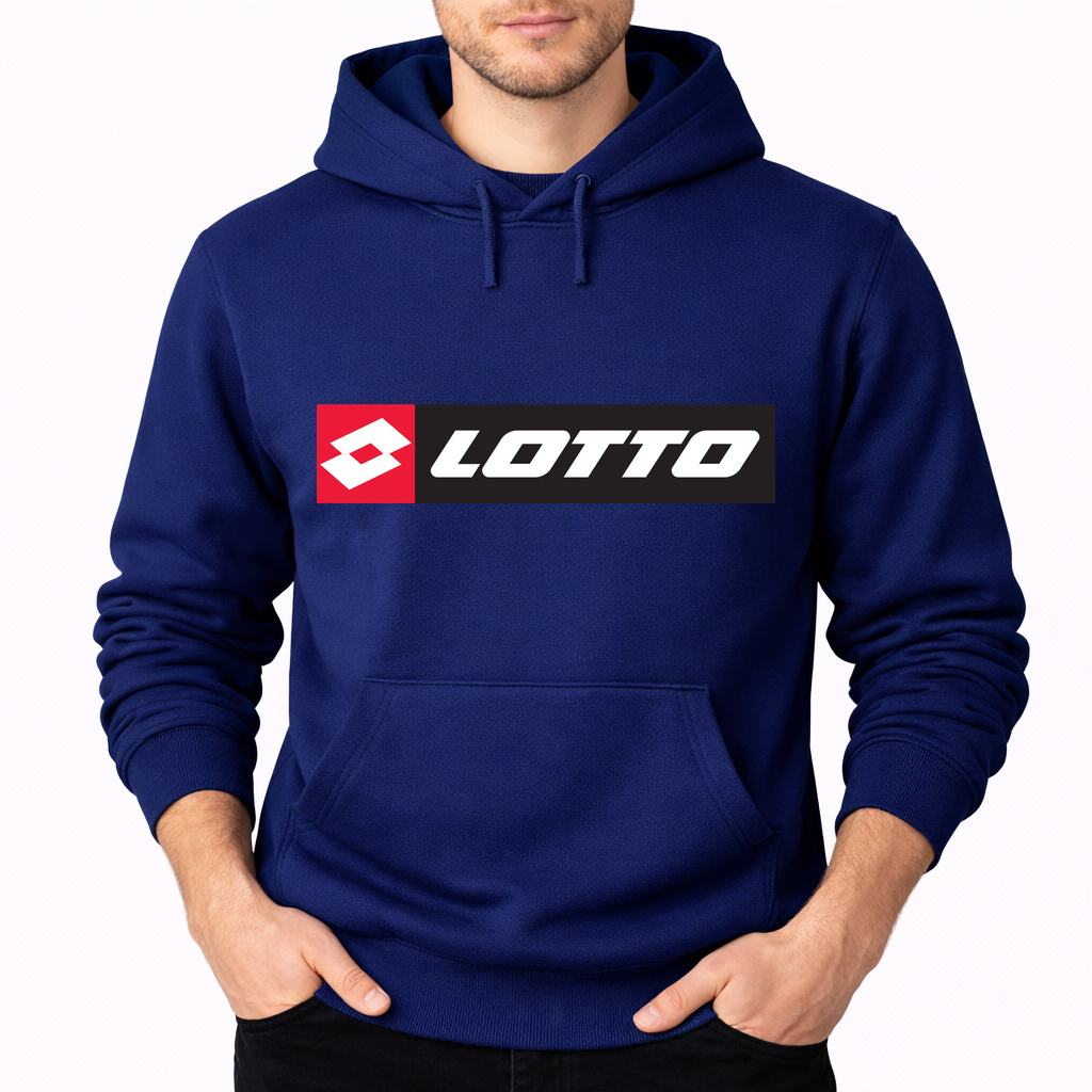 Men's Lotto Pullover Hoodie - Navy