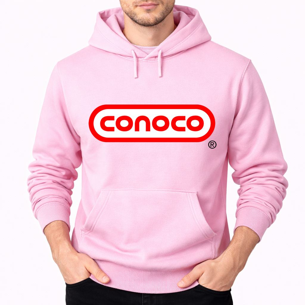 Men's Conoco Pullover Hoodie - Pink