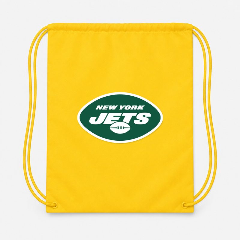 New York Jets Drawstring Bag - Yellow
