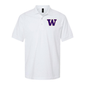 Men's Washington Huskies Dry Blend Polo - White