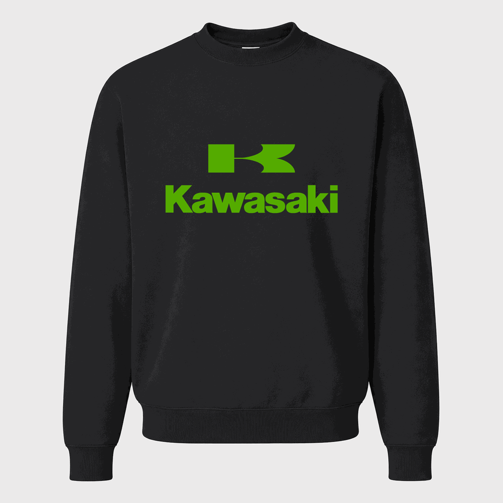 Men's Kawasaki Crewneck Sweatshirt - Black