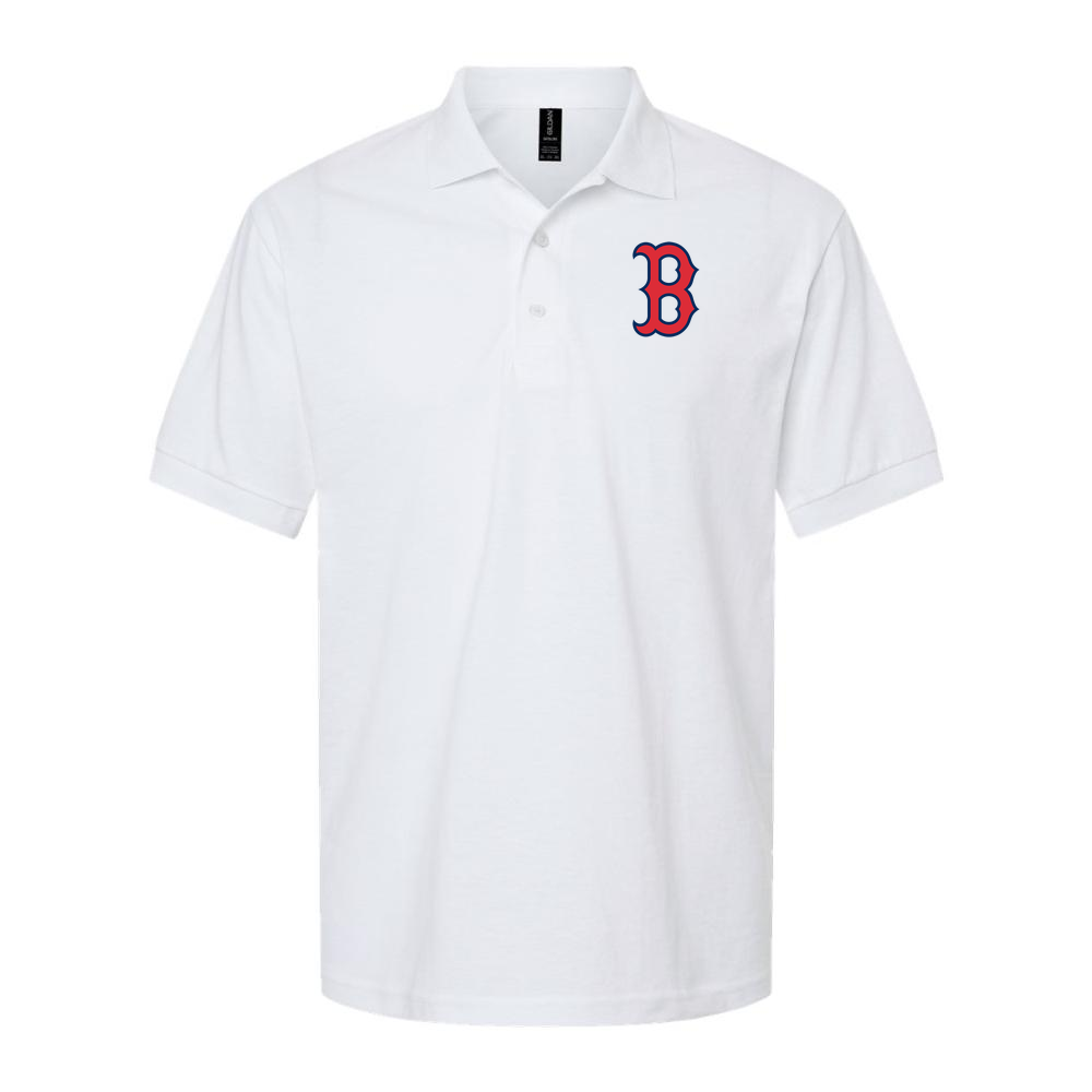 Men's Boston Red Sox Dry Blend Polo - White