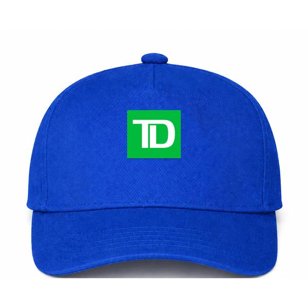 TD Bank Logo Blue Dad Baseball Cap Hat