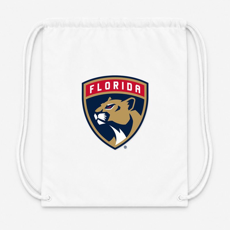 Florida Panthers Drawstring Bag - White