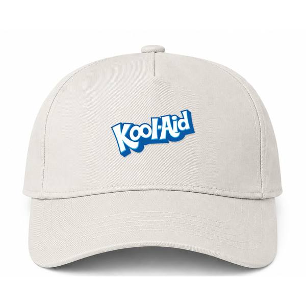 Kool-Aid Logo Beige Dad Baseball Cap Hat