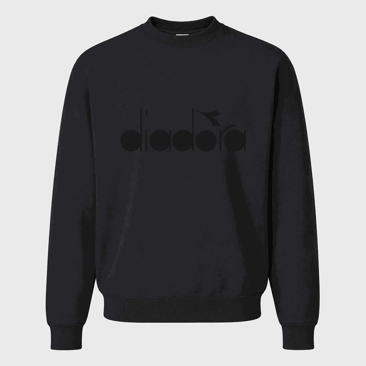 Men's Diadora Crewneck Sweatshirt - Black