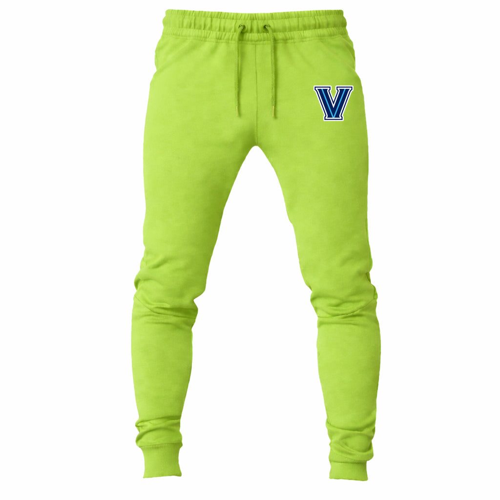 Villanova Wildcats joggers sweatpants - Lime Green