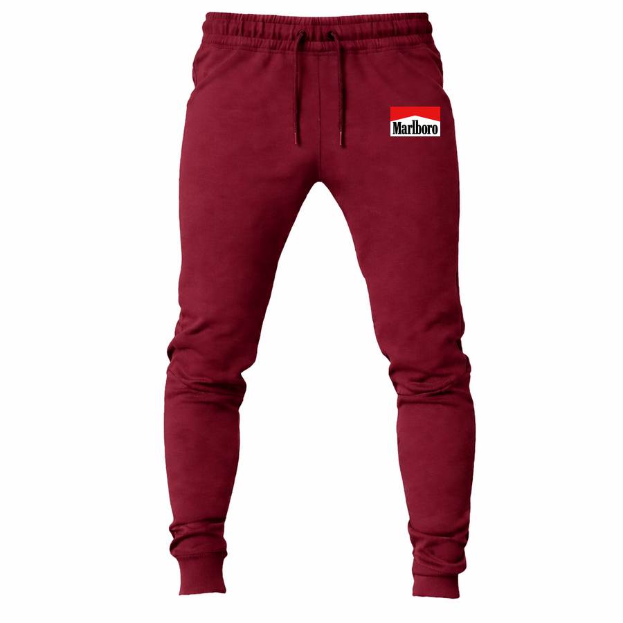 Marlboro joggers sweatpants - Maroon