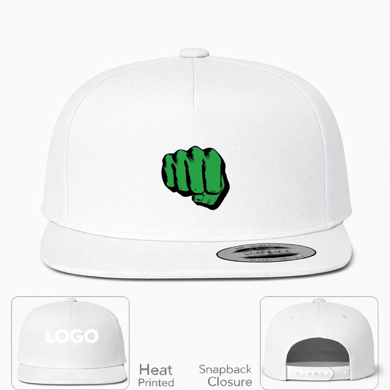 Hulk Punch Snapback Hat