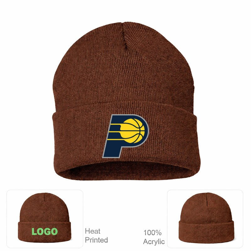 Indiana Pacers Brown Beanie Hat
