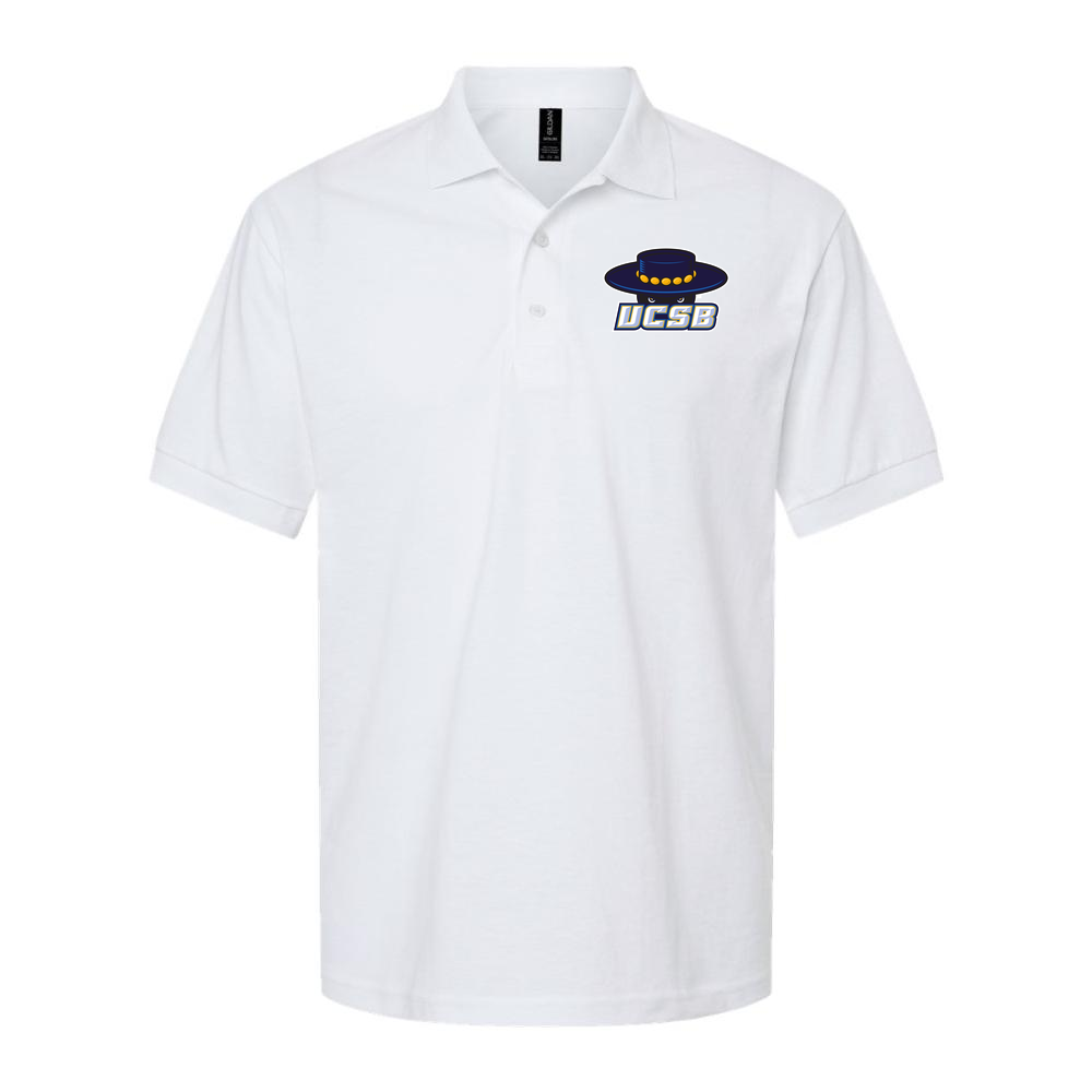 Men's UCSB Gauchos Dry Blend Polo - White