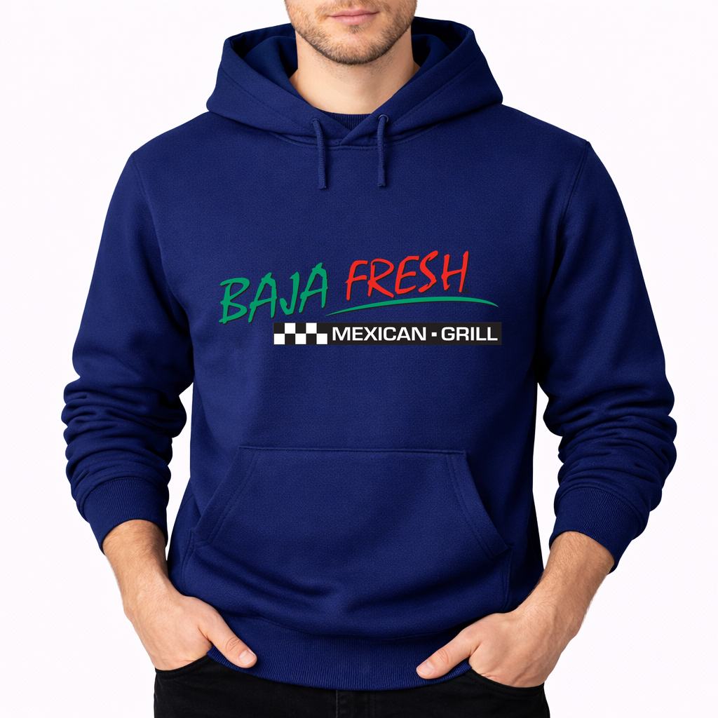 Men's Baja Fresh Pullover Hoodie - Navy