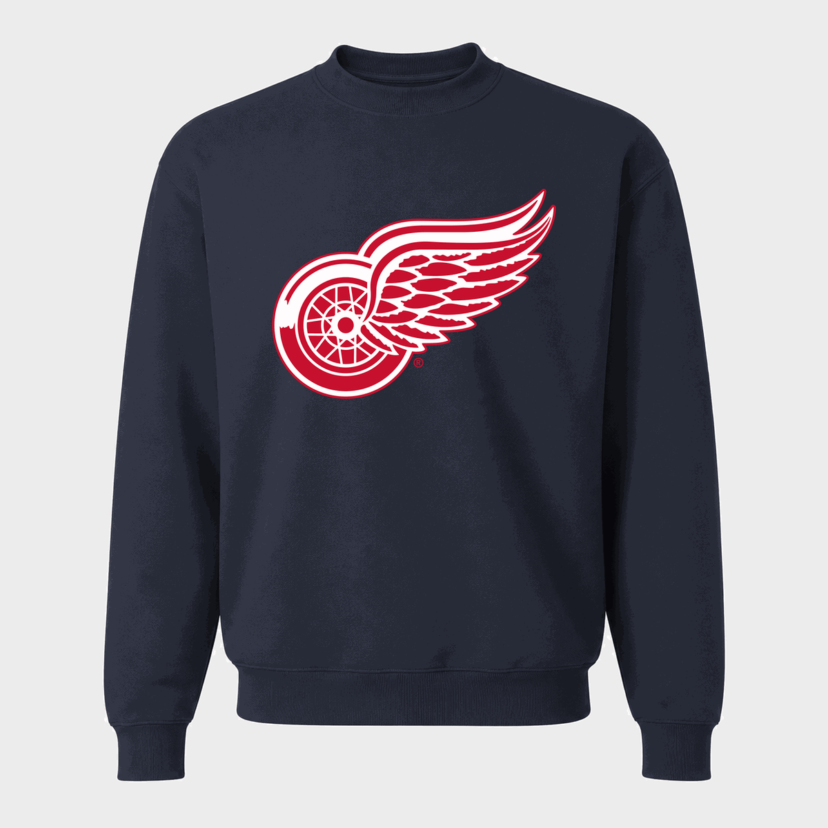 Men's Detroit Red Wings Crewneck Sweatshirt - Navy