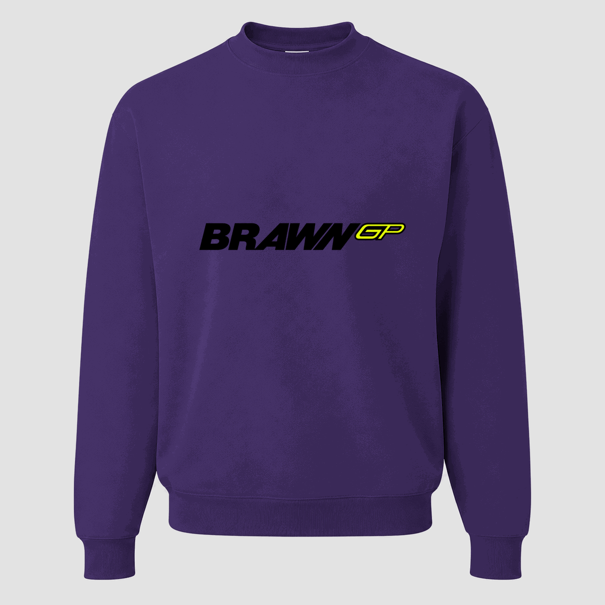 Men's Brawn GP Crewneck Sweatshirt - Purple